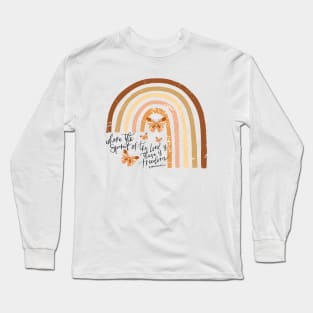 2 Corinthians 3:17 Christian Long Sleeve T-Shirt